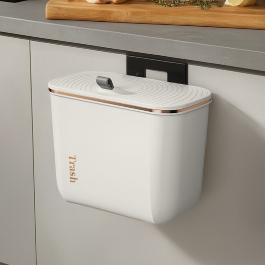 Hanging Waste Bin with Lid - Medium