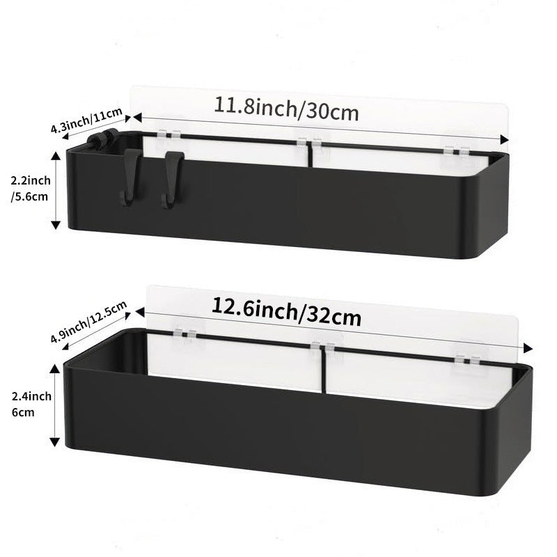 2 Pack Rustproof Shower Caddy