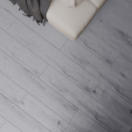 Rustic Wood Effect Woodgrain Self Adhesive Vinyl Plank PVC Flooring - Slate Horizon