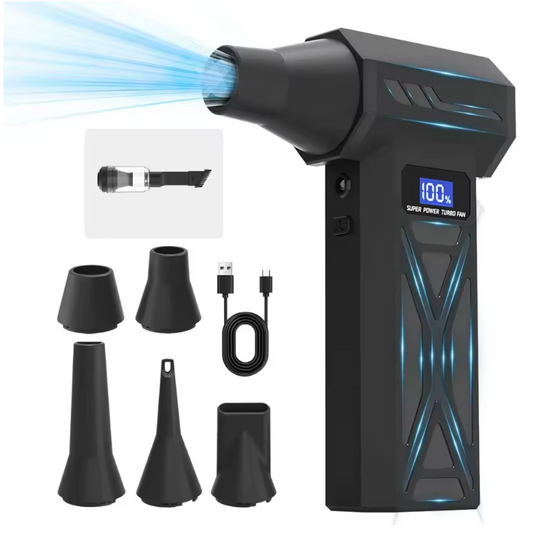 Cordless Compressed Air Duster & Mini Vacuum Cleaner