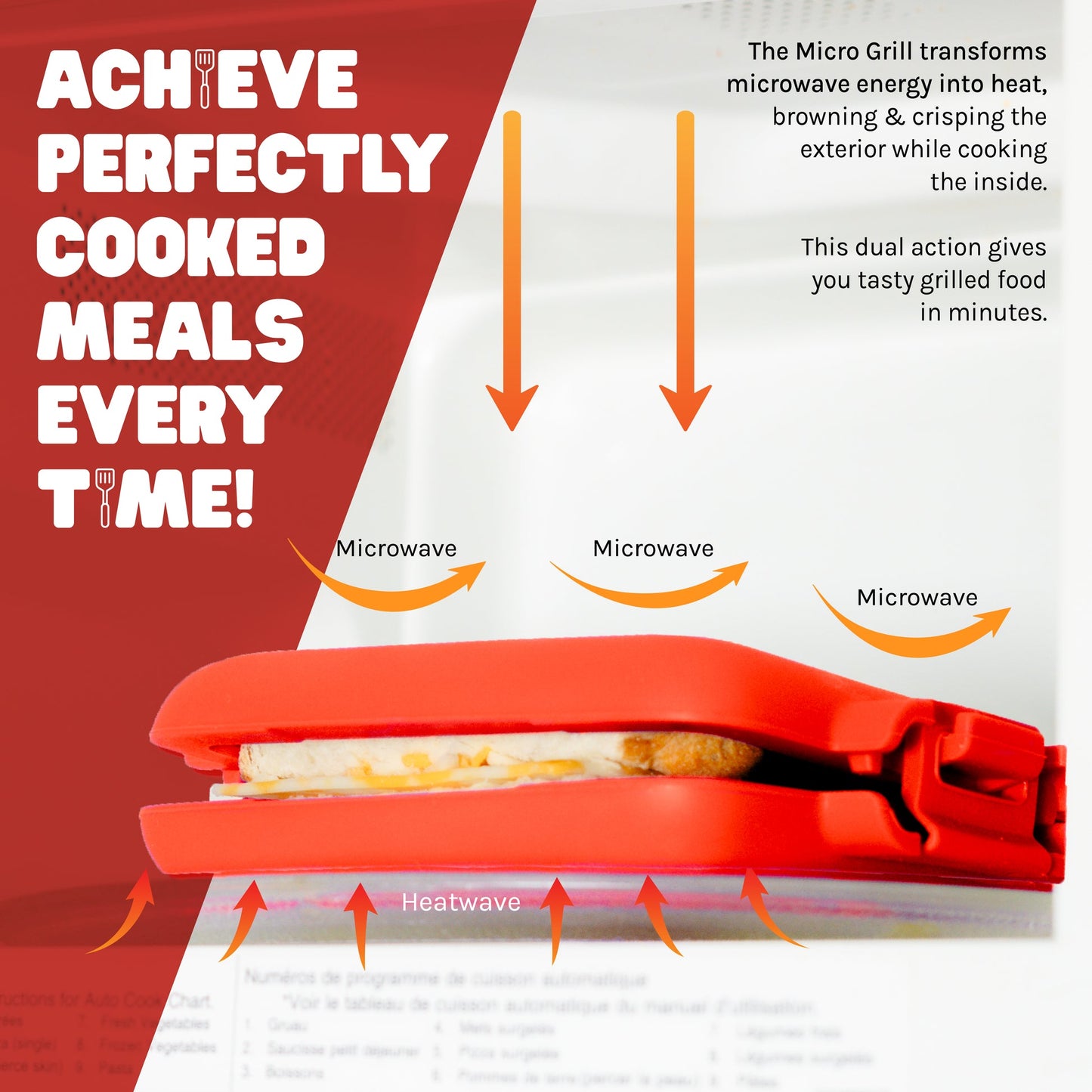 Microwave Toastie sandwich Grill and Maker