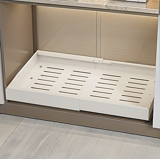 Expandable Pull Out Cabinet Organizer Slide Out Drawer - Large