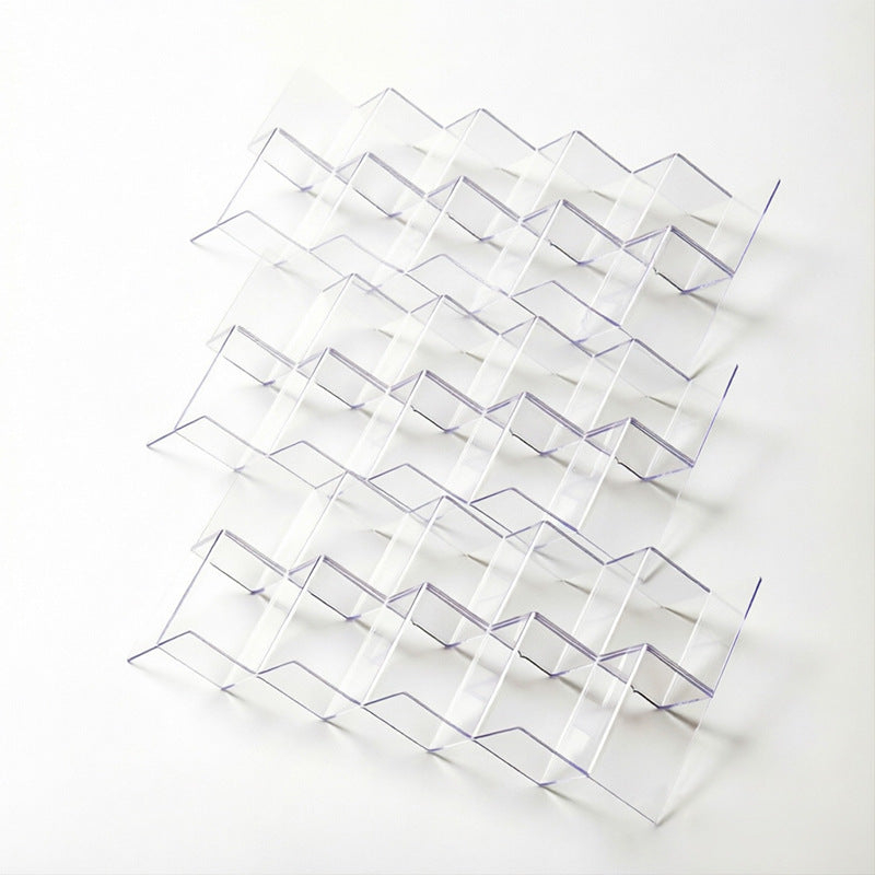 6 Tier Clear Acrylic Spice Drawer Organiser Expandable Tray Set