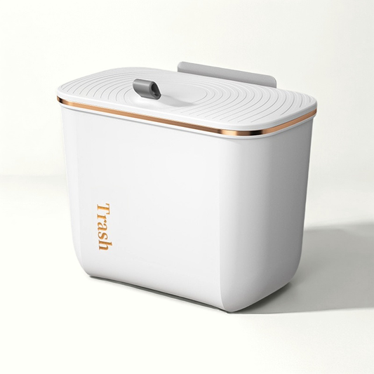 Hanging Waste Bin with Lid - Medium
