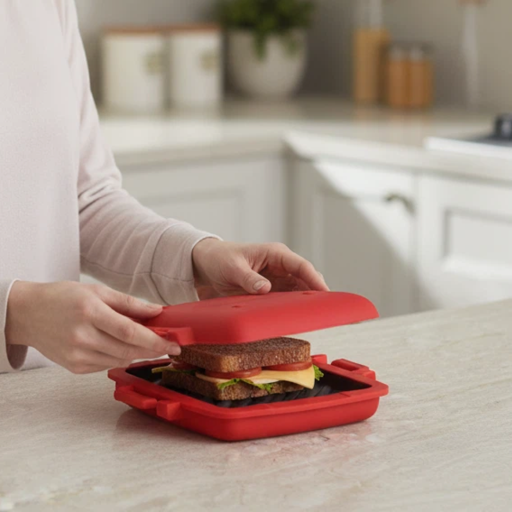 Microwave Toastie sandwich Grill and Maker