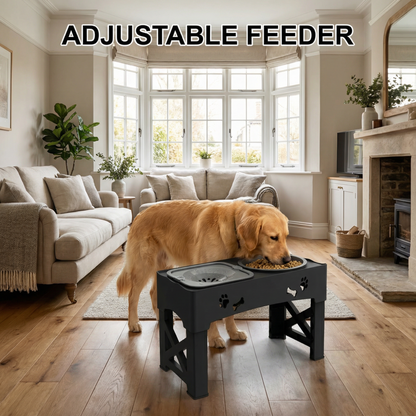 Raised Dog Bowl Stand for Cats and Dogs Pet Feeder