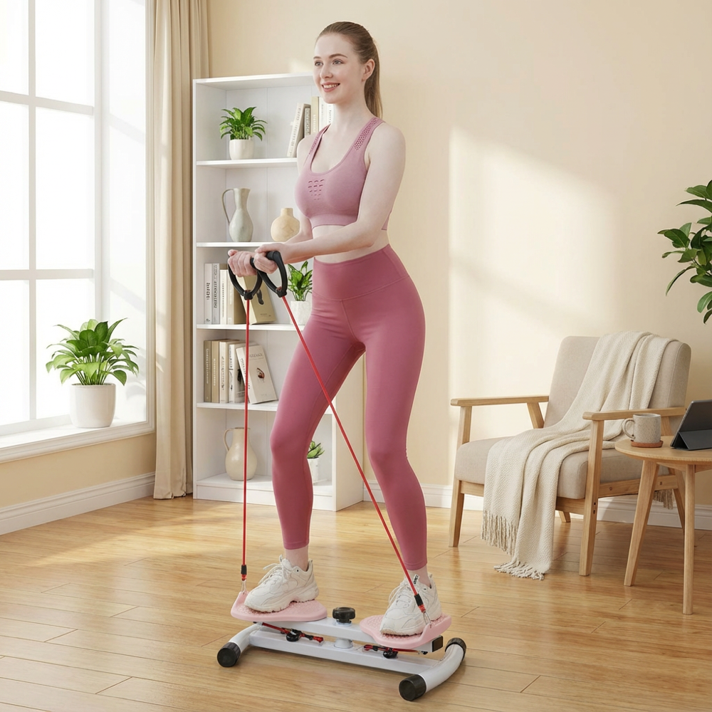 Waist Twisting Disc Exercise Board with Handle