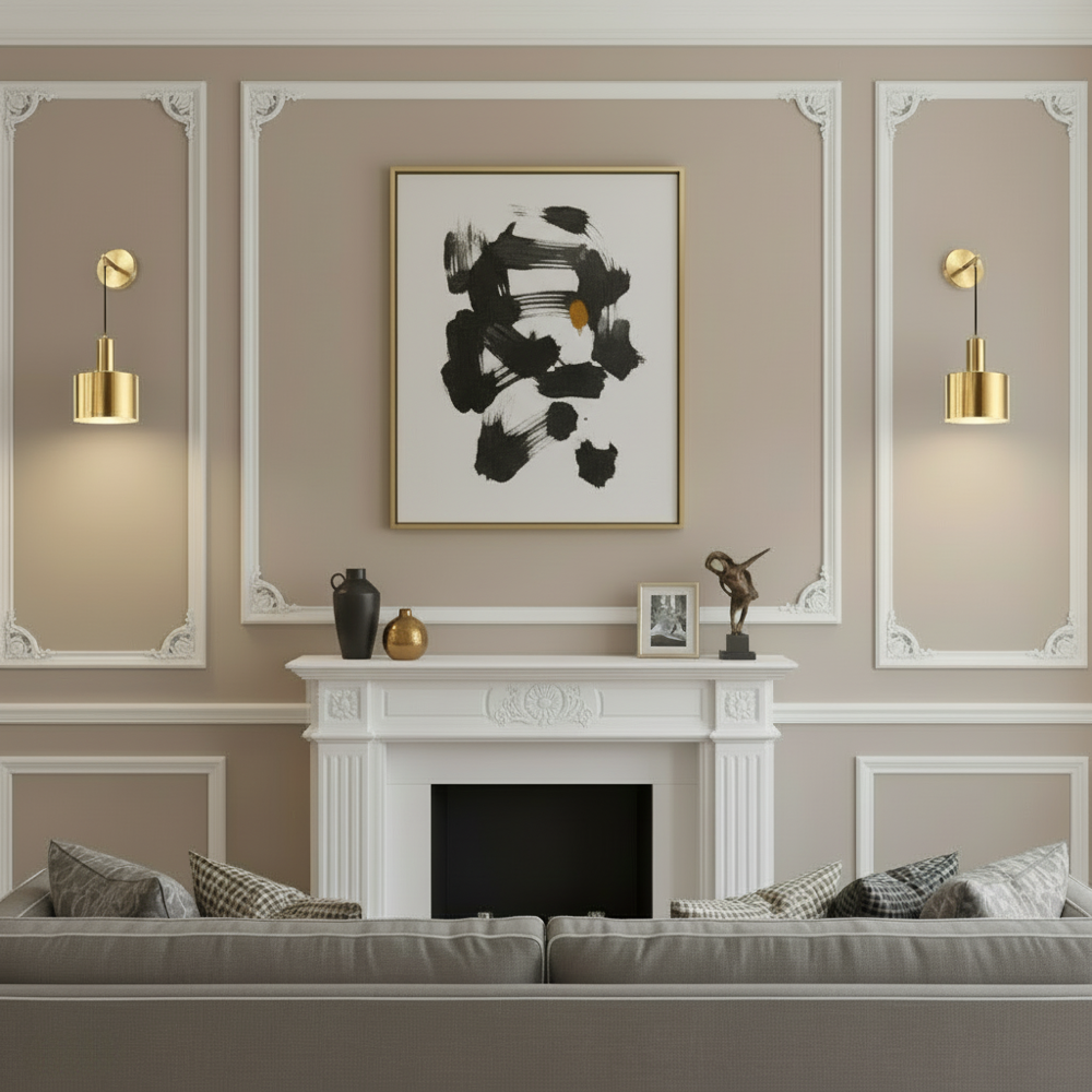 Modern Rechargeable LED Wall Sconce with Remote Control