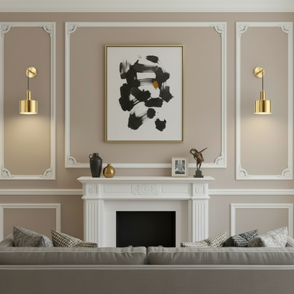 Modern Rechargeable LED Wall Sconce with Remote Control