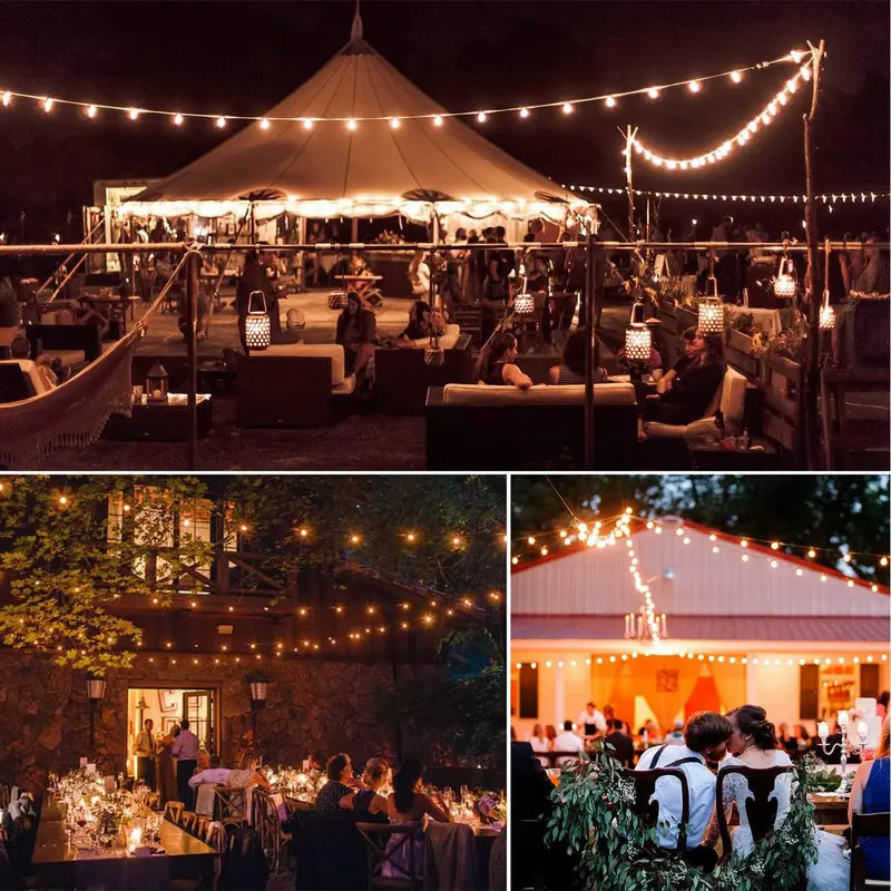 120FT Outdoor String Lights
