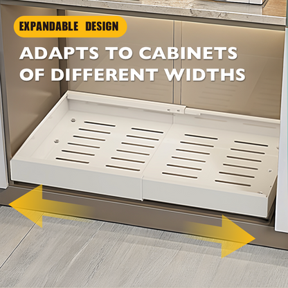 Expandable Pull Out Cabinet Organizer Slide Out Drawer - Medium