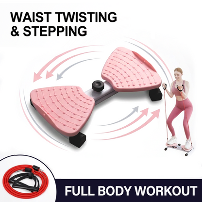 Waist Twisting Disc Exercise Board with Handle