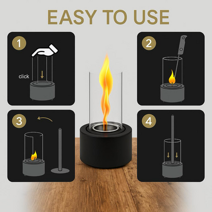 Table Top Bio Ethanol Fireplace