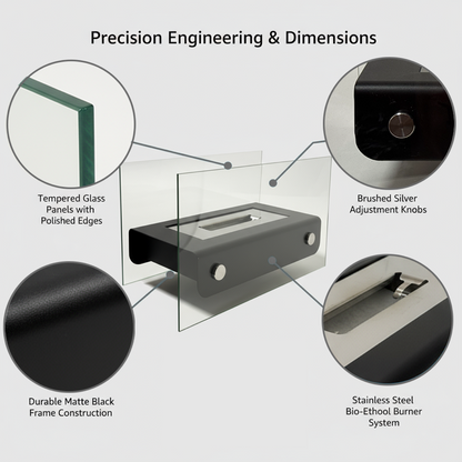Table Top Bio Ethanol Fireplace
