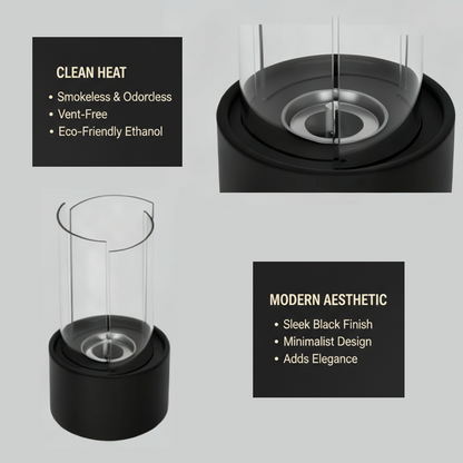 Table Top Bio Ethanol Fireplace