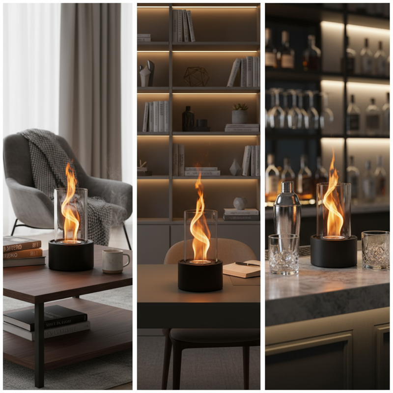 Table Top Bio Ethanol Fireplace