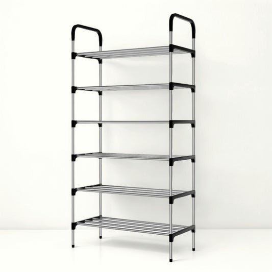 6-Tiers Shoe Rack Stackable Shoe Shelf