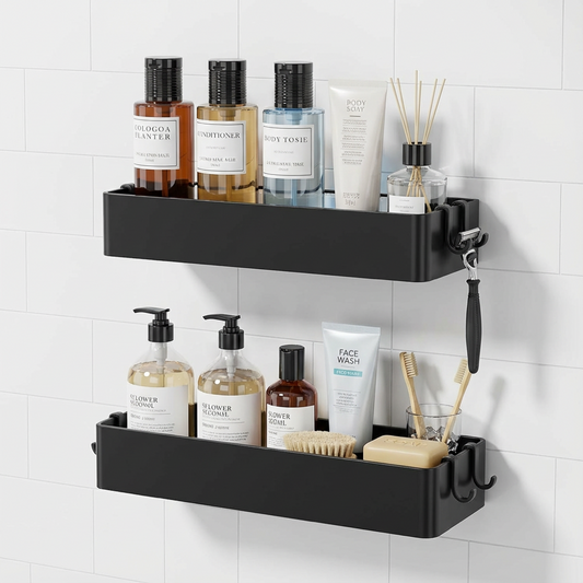 2 Pack Rustproof Shower Caddy