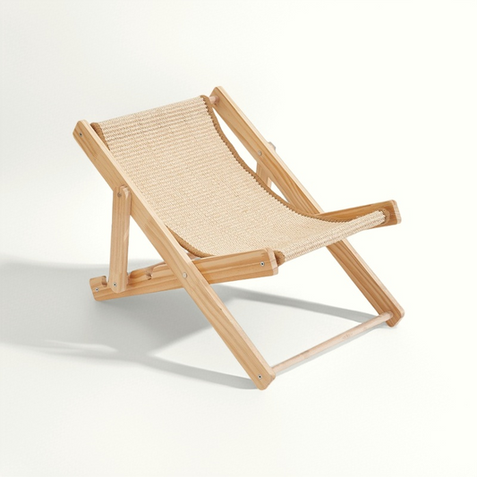 Sisal Cat Lounger Chair Scratch-Friendly Cat Bed