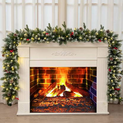 270cm Snow Berry Christmas Garland Decoration