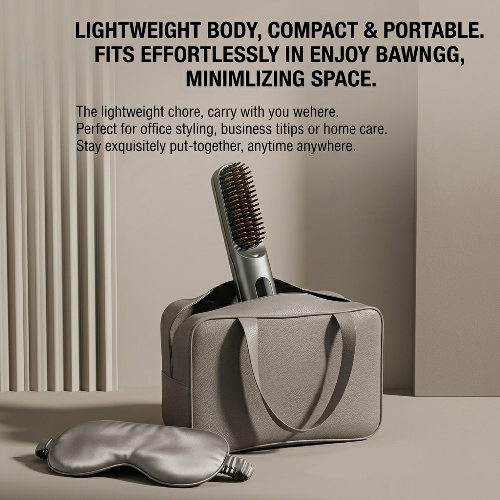 Hair Straightener & Comb