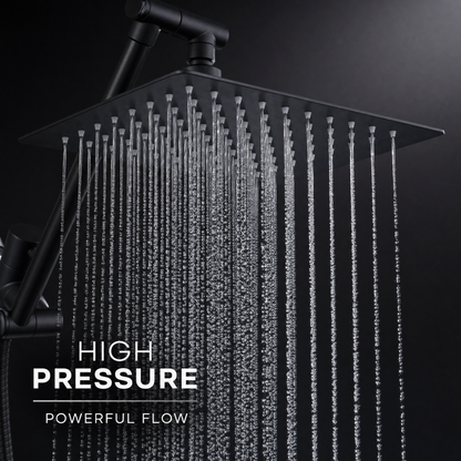 Rainfall & Handheld Shower Head Set