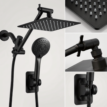 Rainfall & Handheld Shower Head Set