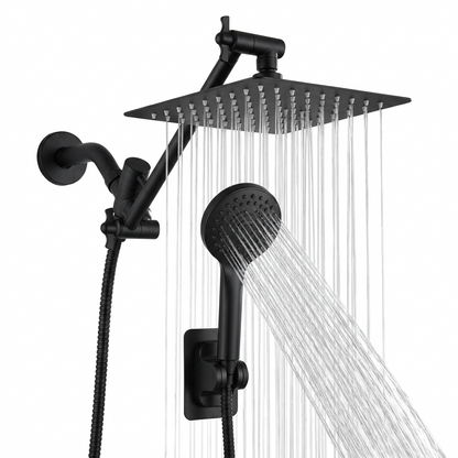 Rainfall & Handheld Shower Head Set
