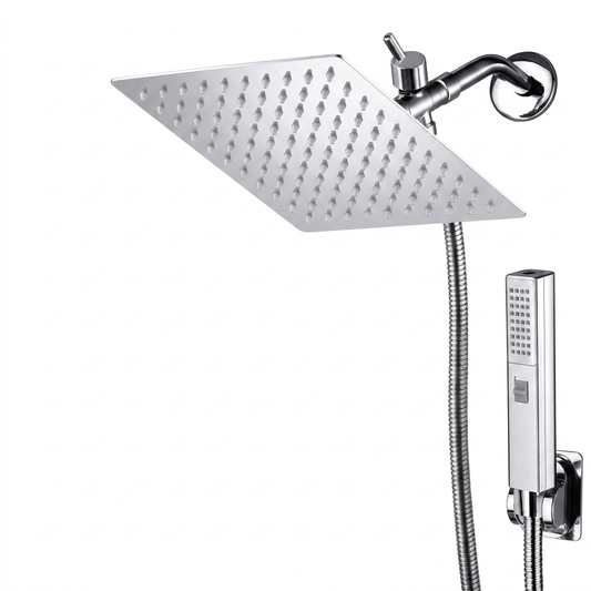 Rainfall & Handheld Shower Head Set