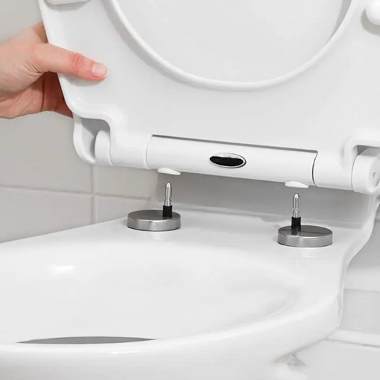 Soft Close Quick-Release Toilet Seat And Cove