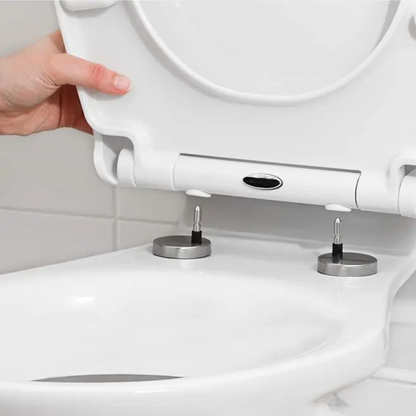 Soft Close Quick-Release Toilet Seat And Cover