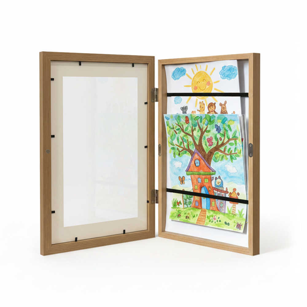 Set of 2 Artwork Display & Storage Frame A4