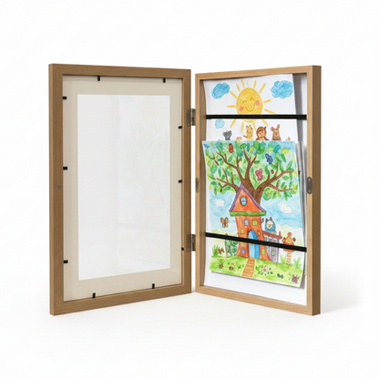 Set of 2 Artwork Display & Storage Frame A4
