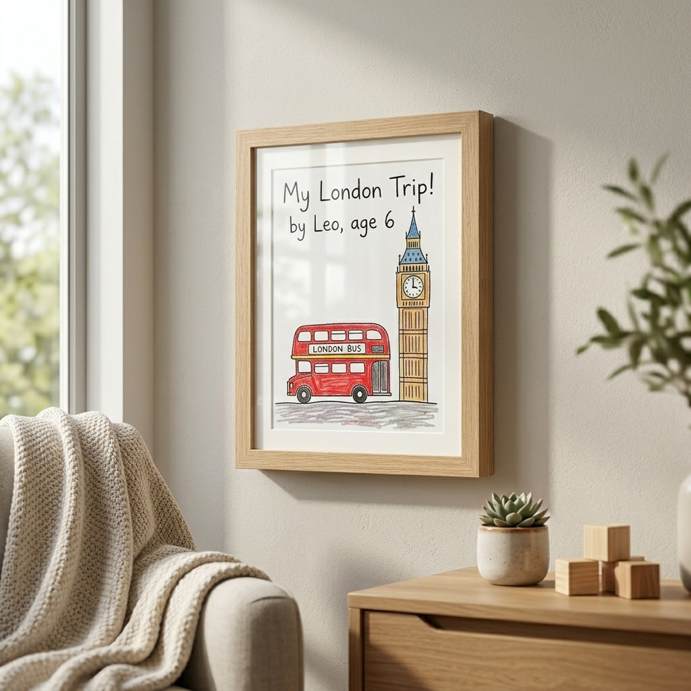 Set of 2 Artwork Display & Storage Frame A4