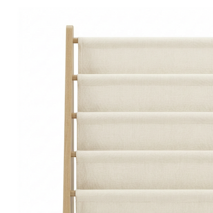 4-Tier Kids Bookshelf Fabric Rack
