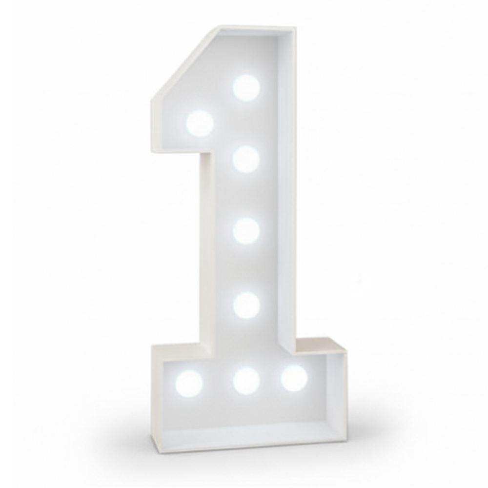 Light Up Number for Party Decor