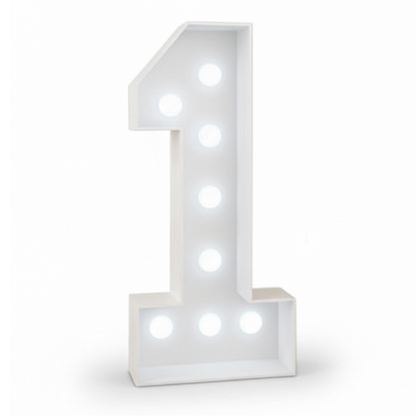 Light Up Number for Party Decor