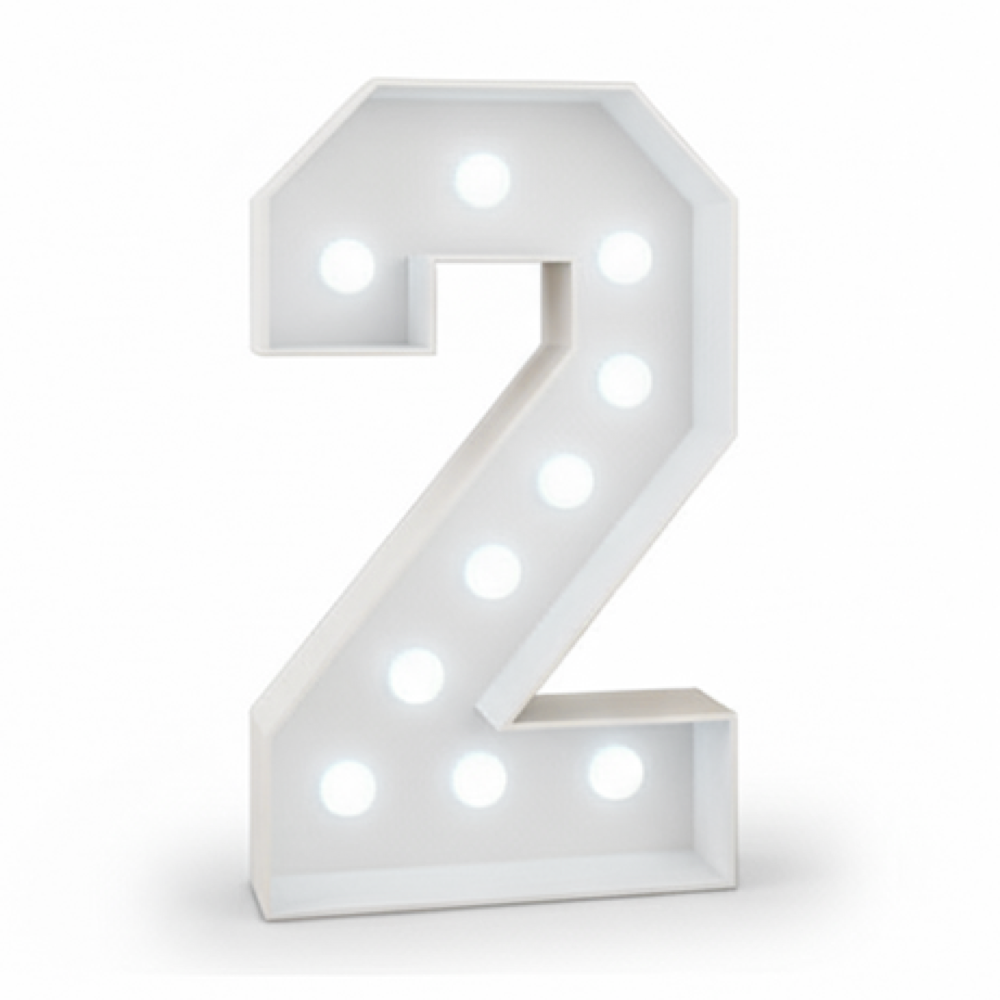Light Up Number for Party Decor