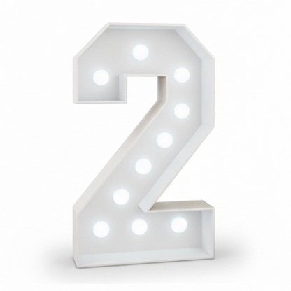 Light Up Number for Party Decor