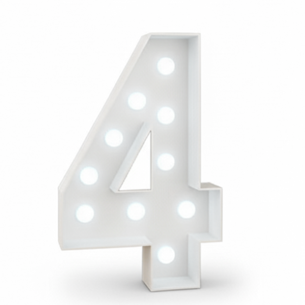 Light Up Number for Party Decor