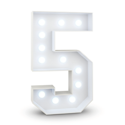 Light Up Number for Party Decor