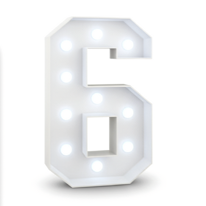 Light Up Number for Party Decor