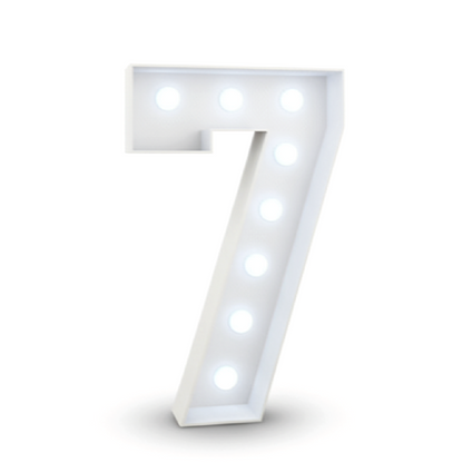 Light Up Number for Party Decor