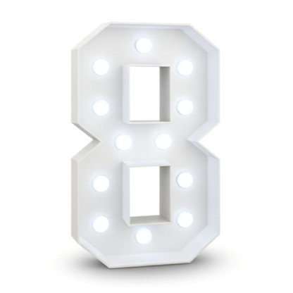 Light Up Number for Party Decor