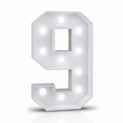 Light Up Number for Party Decor