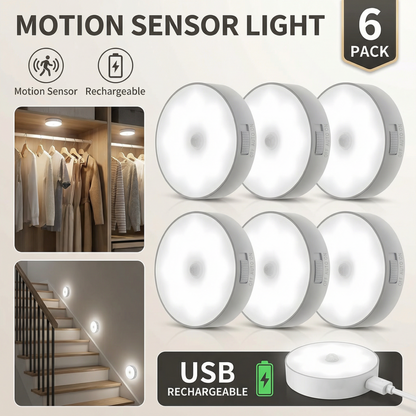 LED Night Light PIR Motion Activated Sensor