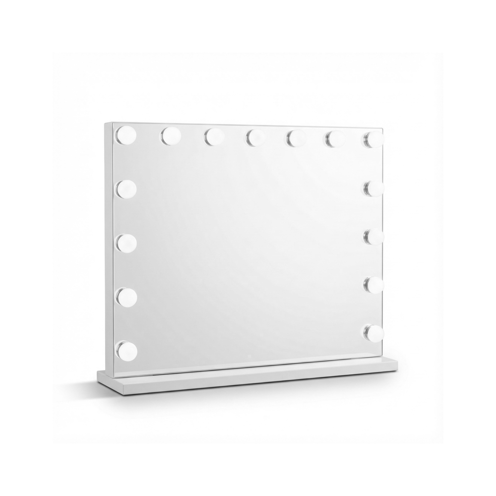 Hollywood Vanity Mirror with Dimmable Lights 50x42cm
