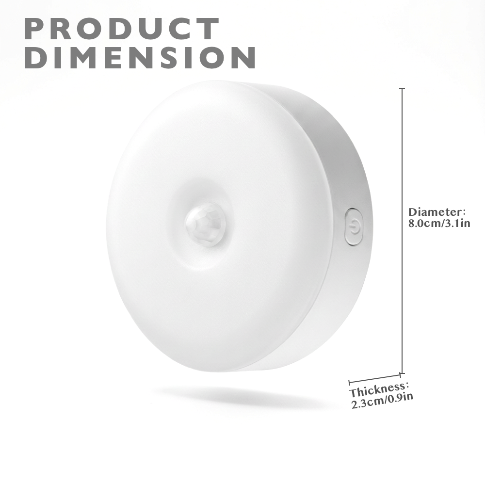 3/6 PCS Motion Sensor Night Light Set