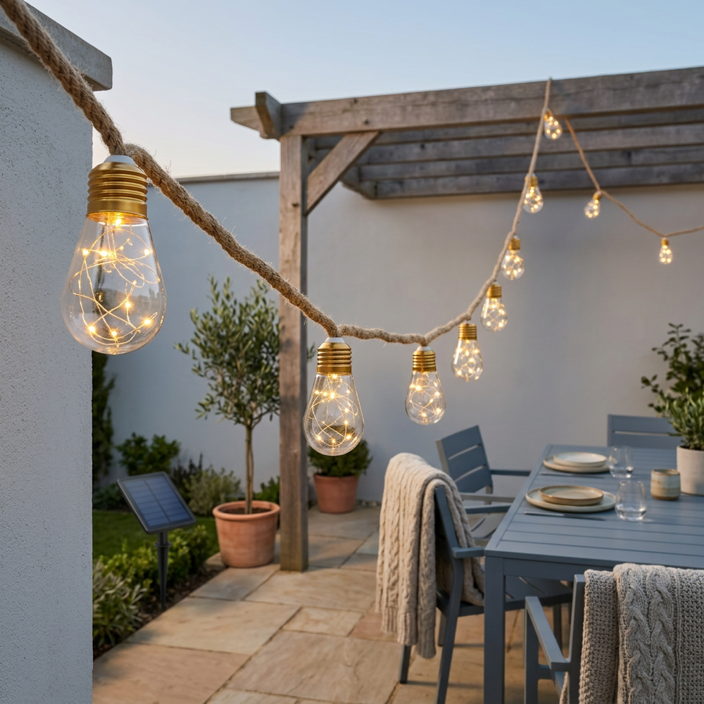Solar Camping String Lights 8m