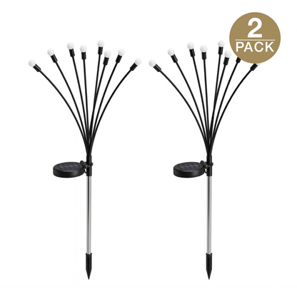2/4 pcs Solar Firefly Lawn Lights Set